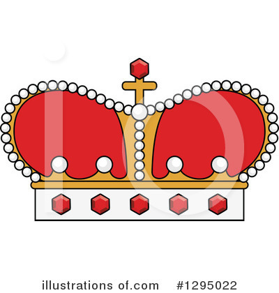 Royalty-Free (RF) Crown Clipart Illustration by Vector Tradition SM - Stock Sample #1295022