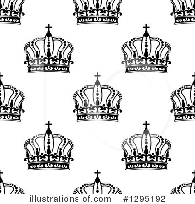 Royalty-Free (RF) Crown Clipart Illustration by Vector Tradition SM - Stock Sample #1295192