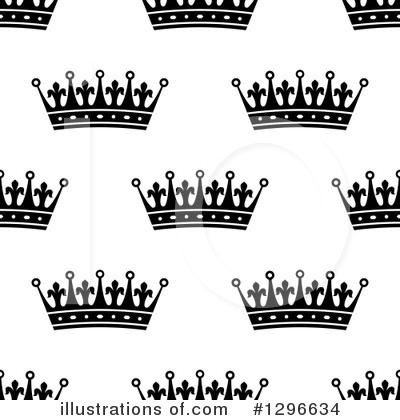 Royalty-Free (RF) Crown Clipart Illustration by Vector Tradition SM - Stock Sample #1296634