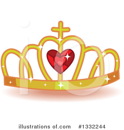 Royalty-Free (RF) Crown Clipart Illustration by BNP Design Studio - Stock Sample #1332244