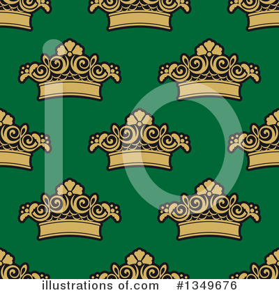 Royalty-Free (RF) Crown Clipart Illustration by Vector Tradition SM - Stock Sample #1349676