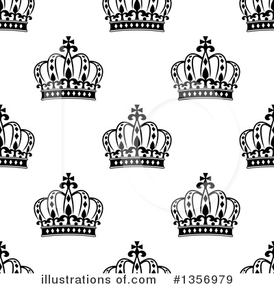 Royalty-Free (RF) Crown Clipart Illustration by Vector Tradition SM - Stock Sample #1356979