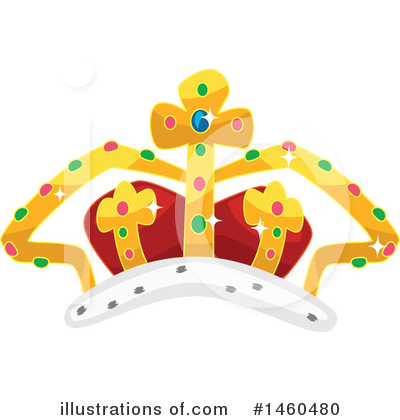 Royalty-Free (RF) Crown Clipart Illustration by BNP Design Studio - Stock Sample #1460480