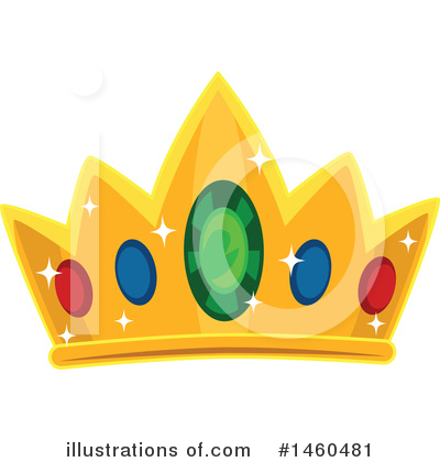Royalty-Free (RF) Crown Clipart Illustration by BNP Design Studio - Stock Sample #1460481