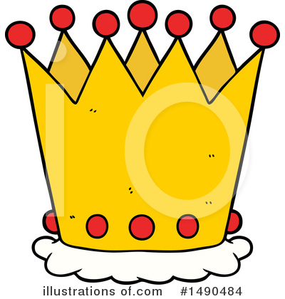 Royalty-Free (RF) Crown Clipart Illustration by lineartestpilot - Stock Sample #1490484