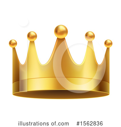 Royalty-Free (RF) Crown Clipart Illustration by Vector Tradition SM - Stock Sample #1562836