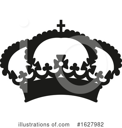 Royalty-Free (RF) Crown Clipart Illustration by dero - Stock Sample #1627982