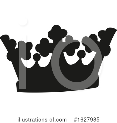 Royalty-Free (RF) Crown Clipart Illustration by dero - Stock Sample #1627985