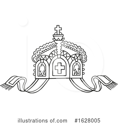 Royalty-Free (RF) Crown Clipart Illustration by dero - Stock Sample #1628005