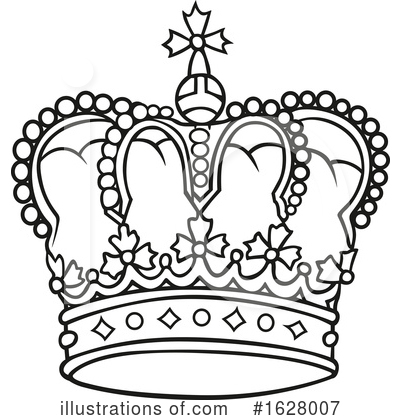 Royalty-Free (RF) Crown Clipart Illustration by dero - Stock Sample #1628007