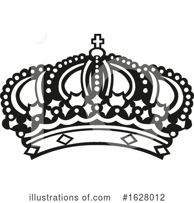 Royalty-Free (RF) Crown Clipart Illustration by dero - Stock Sample #1628012