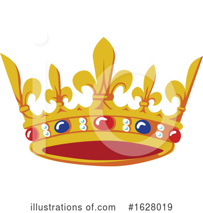 Royalty-Free (RF) Crown Clipart Illustration by dero - Stock Sample #1628019