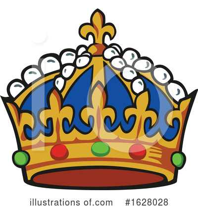 Royalty-Free (RF) Crown Clipart Illustration by dero - Stock Sample #1628028