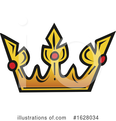 Royalty-Free (RF) Crown Clipart Illustration by dero - Stock Sample #1628034