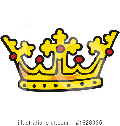 Royalty-Free (RF) Crown Clipart Illustration by dero - Stock Sample #1628035