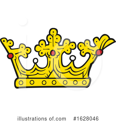 Royalty-Free (RF) Crown Clipart Illustration by dero - Stock Sample #1628046
