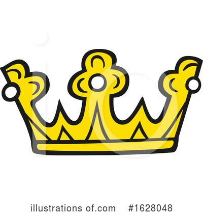 Royalty-Free (RF) Crown Clipart Illustration by dero - Stock Sample #1628048