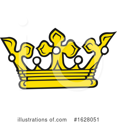 Royalty-Free (RF) Crown Clipart Illustration by dero - Stock Sample #1628051