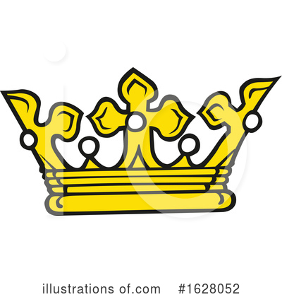Royalty-Free (RF) Crown Clipart Illustration by dero - Stock Sample #1628052