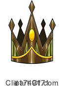 Crown Clipart #1749171 by Hit Toon