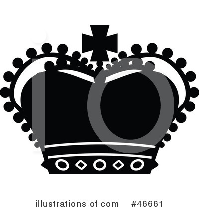 Royalty-Free (RF) Crown Clipart Illustration by dero - Stock Sample #46661
