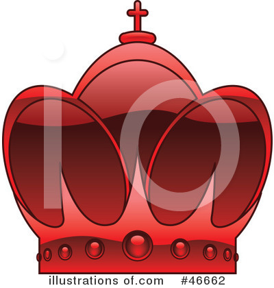 Royalty-Free (RF) Crown Clipart Illustration by dero - Stock Sample #46662