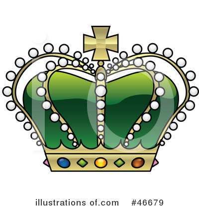 Royalty-Free (RF) Crown Clipart Illustration by dero - Stock Sample #46679