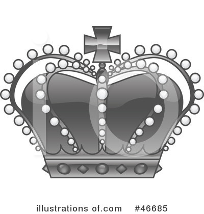 Royalty-Free (RF) Crown Clipart Illustration by dero - Stock Sample #46685
