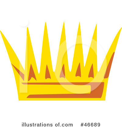Royalty-Free (RF) Crown Clipart Illustration by dero - Stock Sample #46689