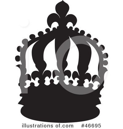 Royalty-Free (RF) Crown Clipart Illustration by dero - Stock Sample #46695