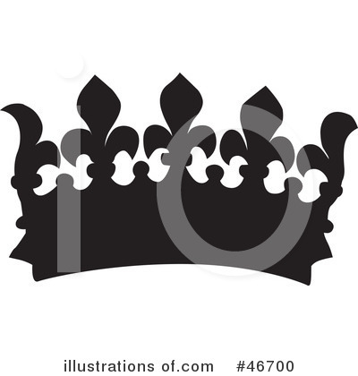 Royalty-Free (RF) Crown Clipart Illustration by dero - Stock Sample #46700