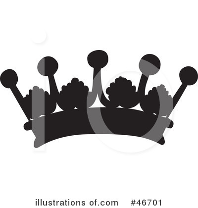 Royalty-Free (RF) Crown Clipart Illustration by dero - Stock Sample #46701