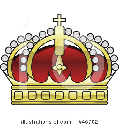 Royalty-Free (RF) Crown Clipart Illustration by dero - Stock Sample #46702