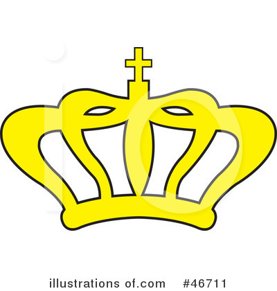 Royalty-Free (RF) Crown Clipart Illustration by dero - Stock Sample #46711