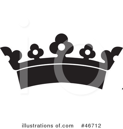 Royalty-Free (RF) Crown Clipart Illustration by dero - Stock Sample #46712