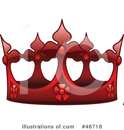 Royalty-Free (RF) Crown Clipart Illustration by dero - Stock Sample #46718