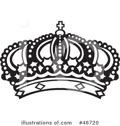 Royalty-Free (RF) Crown Clipart Illustration by dero - Stock Sample #46720