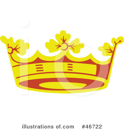 Royalty-Free (RF) Crown Clipart Illustration by dero - Stock Sample #46722