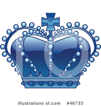 Royalty-Free (RF) Crown Clipart Illustration by dero - Stock Sample #46733