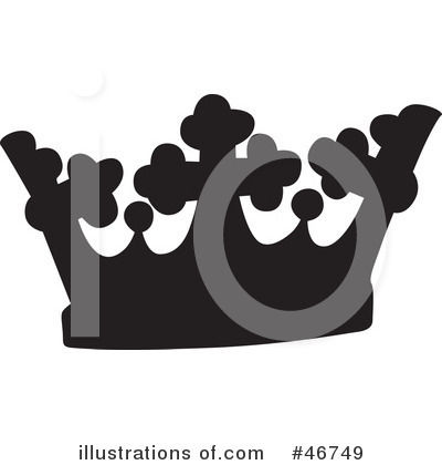 Royalty-Free (RF) Crown Clipart Illustration by dero - Stock Sample #46749