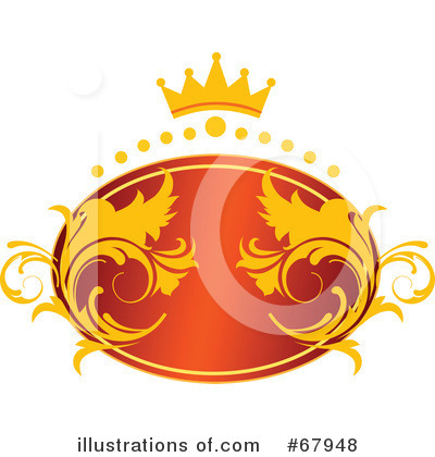 Royalty-Free (RF) Crown Clipart Illustration by OnFocusMedia - Stock Sample #67948