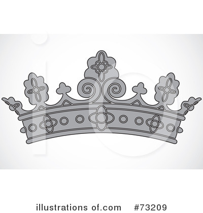Royalty-Free (RF) Crown Clipart Illustration by BestVector - Stock Sample #73209