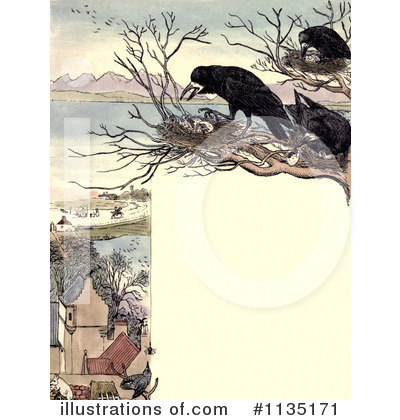 Bird Nest Clipart #1135171 by Prawny Vintage
