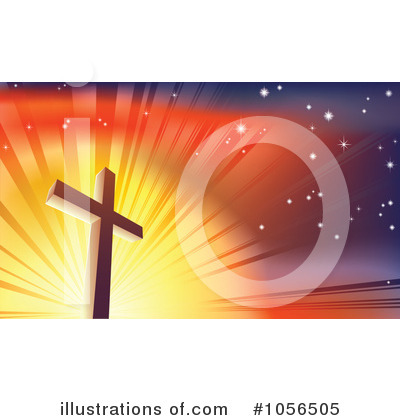Royalty-Free (RF) Crucifix Clipart Illustration by AtStockIllustration - Stock Sample #1056505