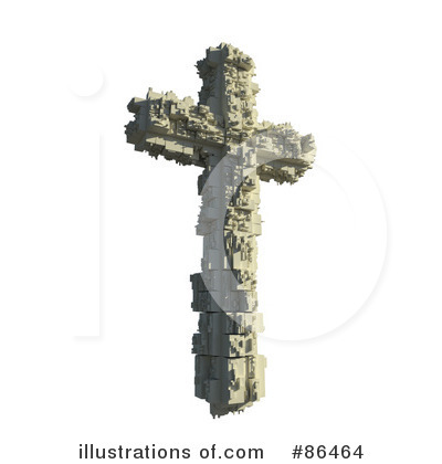 Royalty-Free (RF) Crucifix Clipart Illustration by Mopic - Stock Sample #86464
