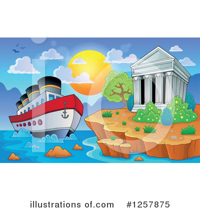 Greece Clipart #1257875 by visekart
