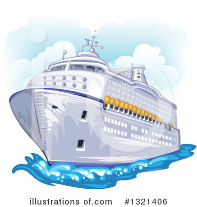 Royalty-Free (RF) Cruise Clipart Illustration by merlinul - Stock Sample #1321406