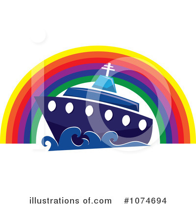 Cruiseship Clipart #1074694 by Pams Clipart