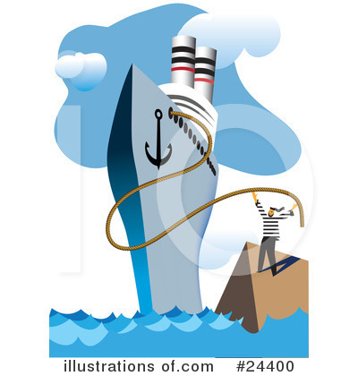 Ship Clipart #24400 by Eugene