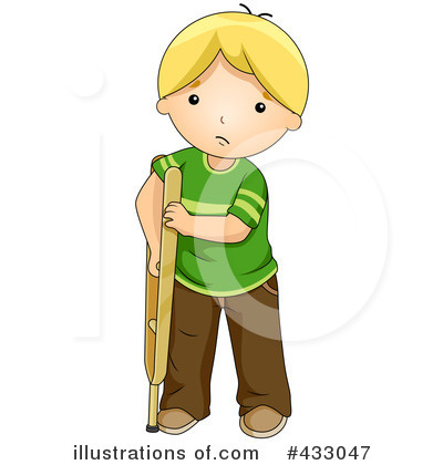 Royalty-Free (RF) Crutches Clipart Illustration by BNP Design Studio - Stock Sample #433047